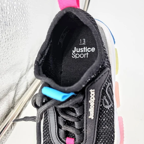Justice Big Girl Fashion Athletic Sneakers - Picture 6 of 6
